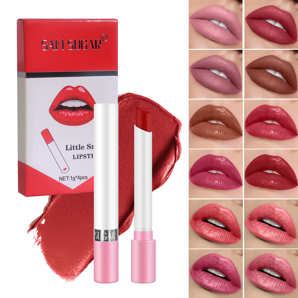 Beauty Makeup Store - Conjunto de batom de cigarro, 4
