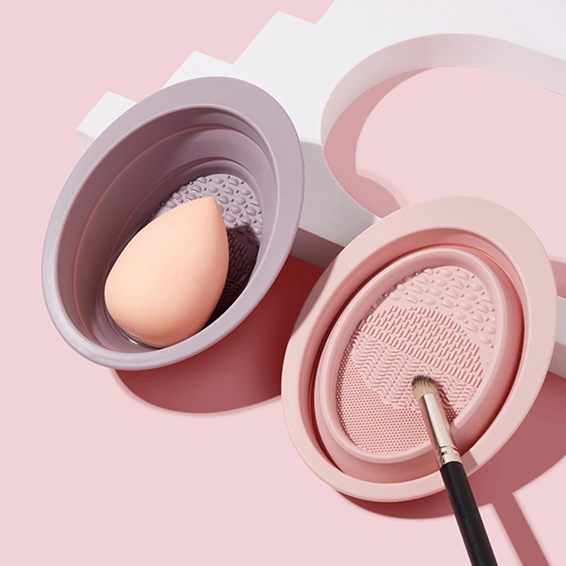 Beauty Makeup Korean - Tigela de Silicone para Limpeza de