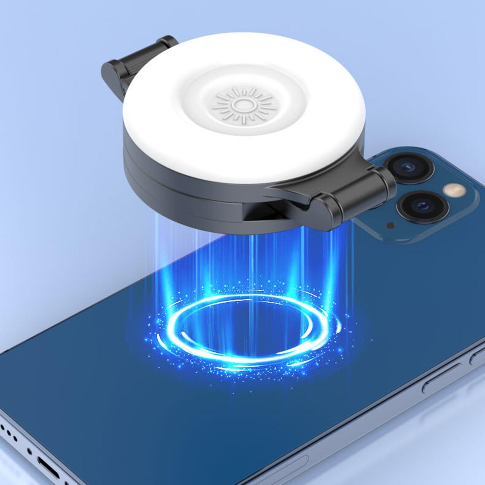 Beauty Makeup Light - Lanterna magnética regulável para selfie, lanterna
