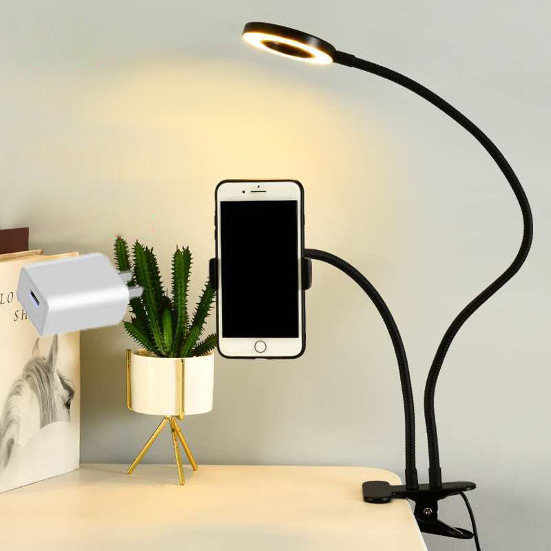 Led Ring Light - Suporte universal flexível para celular, com