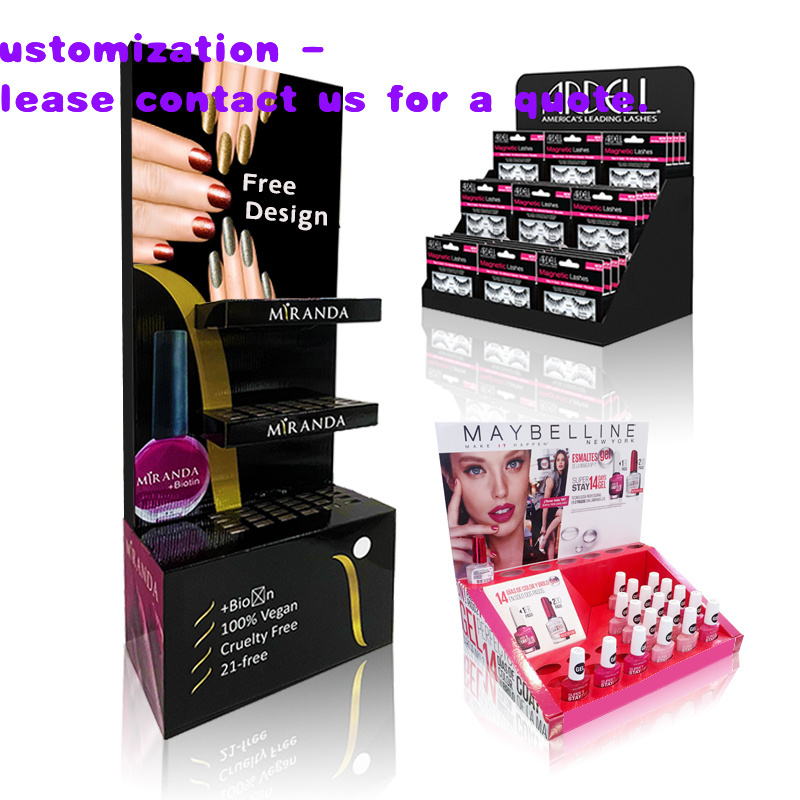 Beauty Makeup Store - Expositor de Cartão Personalizado para Loja