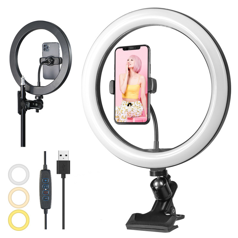 Led Ring Light - Anel de luz led regulável, profissional,