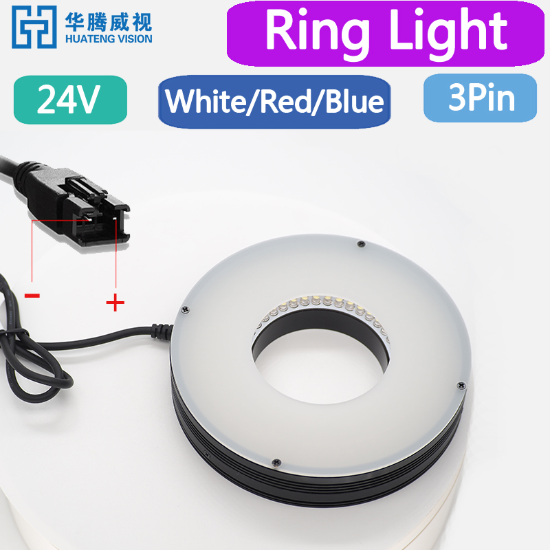 Led Ring Light - Luz de Anel 24V para Visão