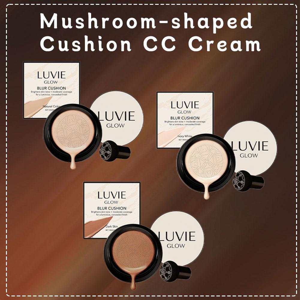 Beauty Makeup Korean - Luvie brilho hidratante cogumelo almofada de