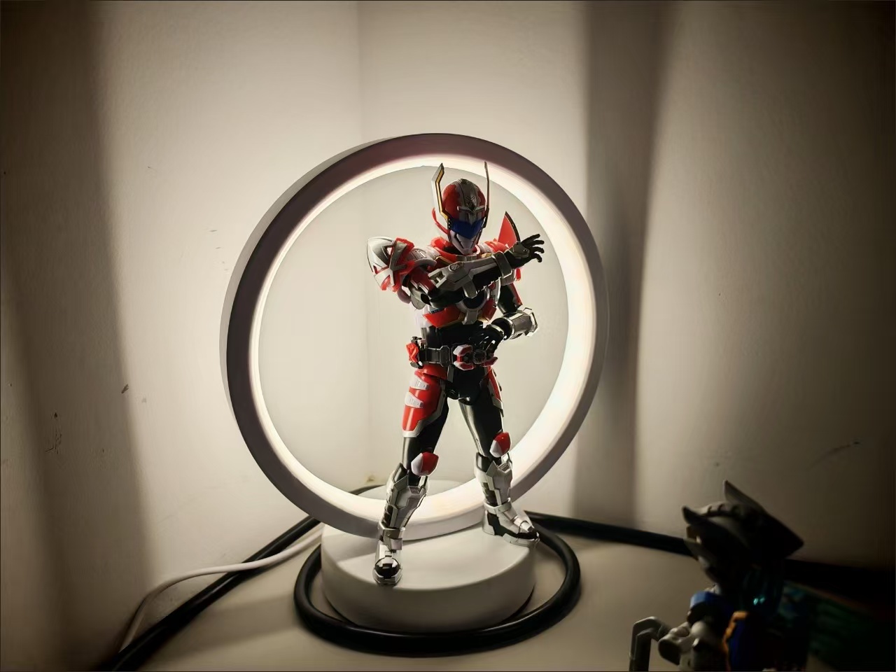 Led Ring Light - Lâmpada simples em forma de anel,