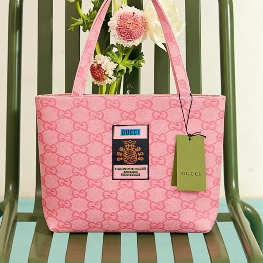 Ysl Beauty Makeup - Bolsa Gucci Estilo Y2K em Lona