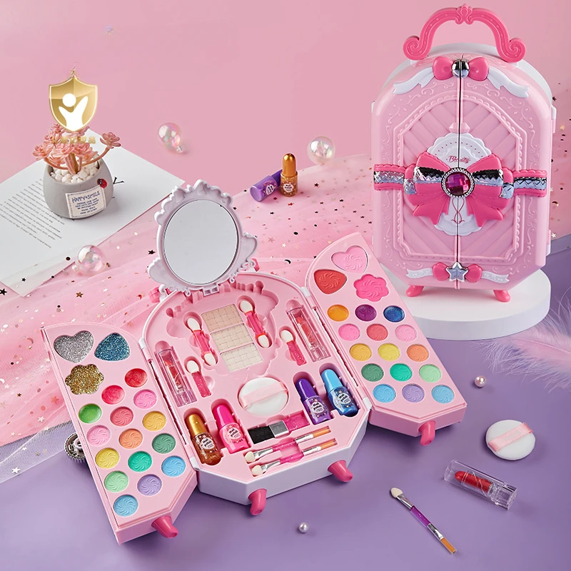 Beauty Y Makeup - Brinquedo cosmético seguro para menina princesa