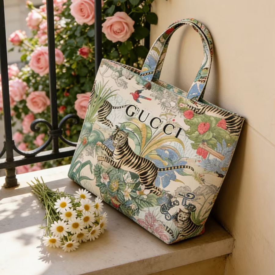 Bolsa Gucci com Estampa de Tig - Ysl Beauty Makeup avaliação e preço