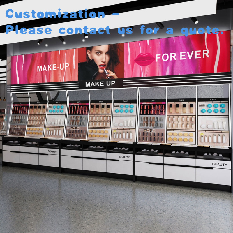 Mesa de balcão de varejo de co - Beauty Makeup Store avaliação e preço