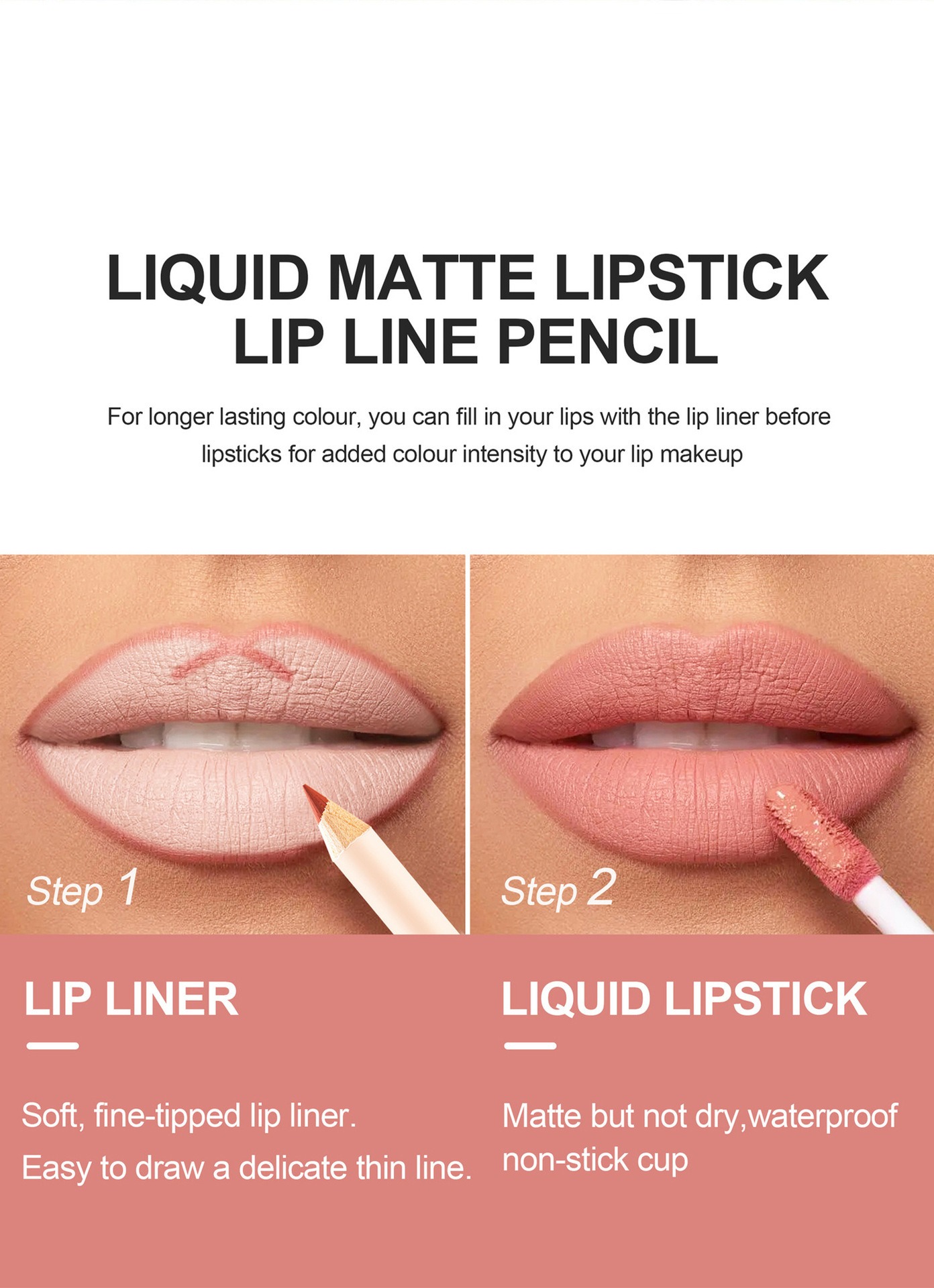 Conjunto de delineador labial  - Beauty Makeup Store avaliação e preço