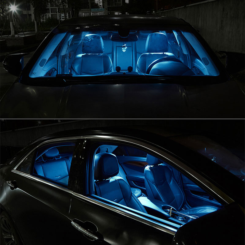 19 pçs canbus led interior map - Beauty Makeup Light avaliação e preço