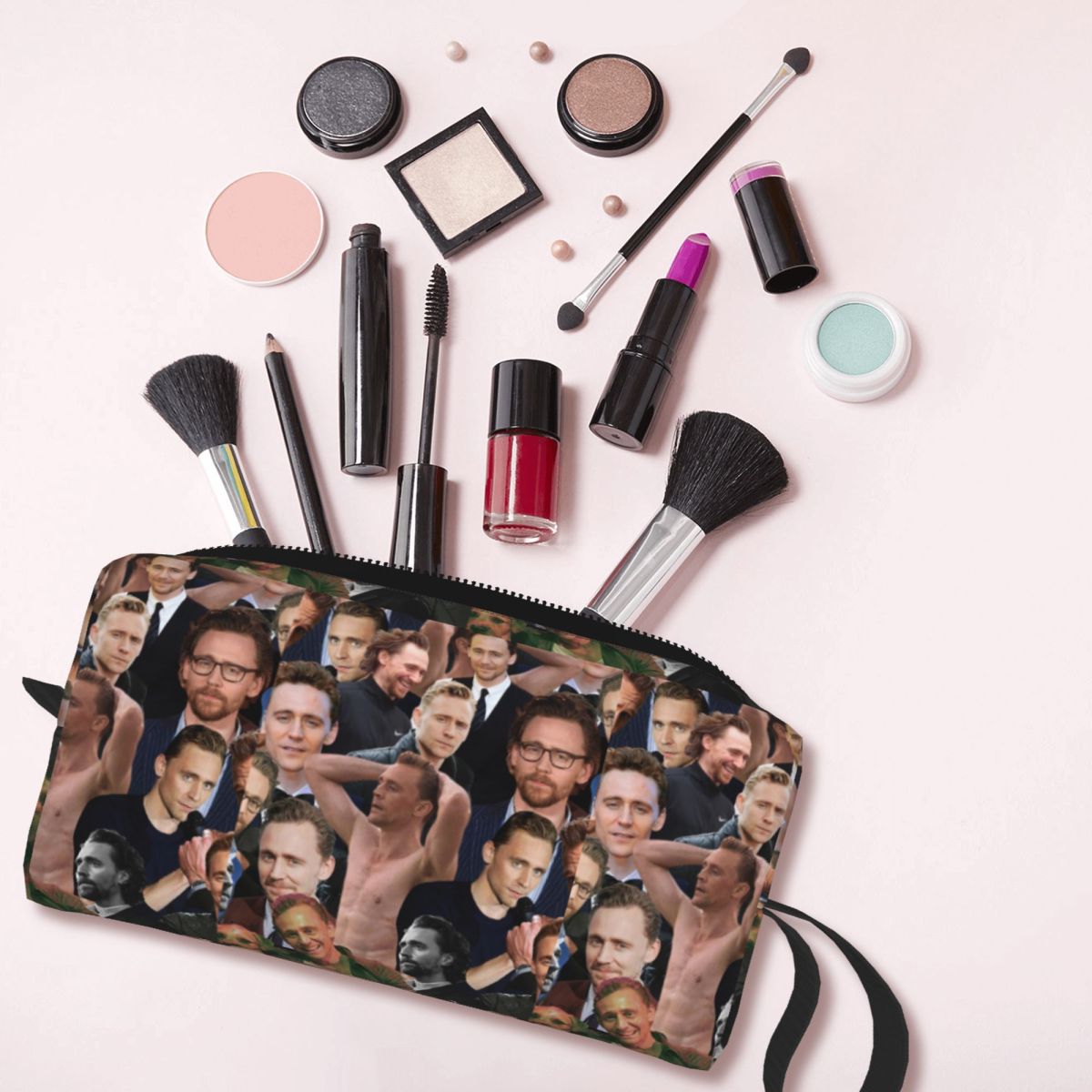 Bolsa de maquiagem com colagem - Photo Beauty Makeup avaliação e preço