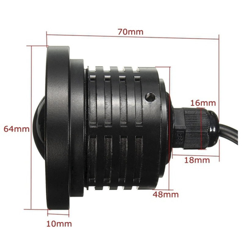 【F】2.5'' 15W Projetor LED COB  - Led Ring Light avaliação e preço
