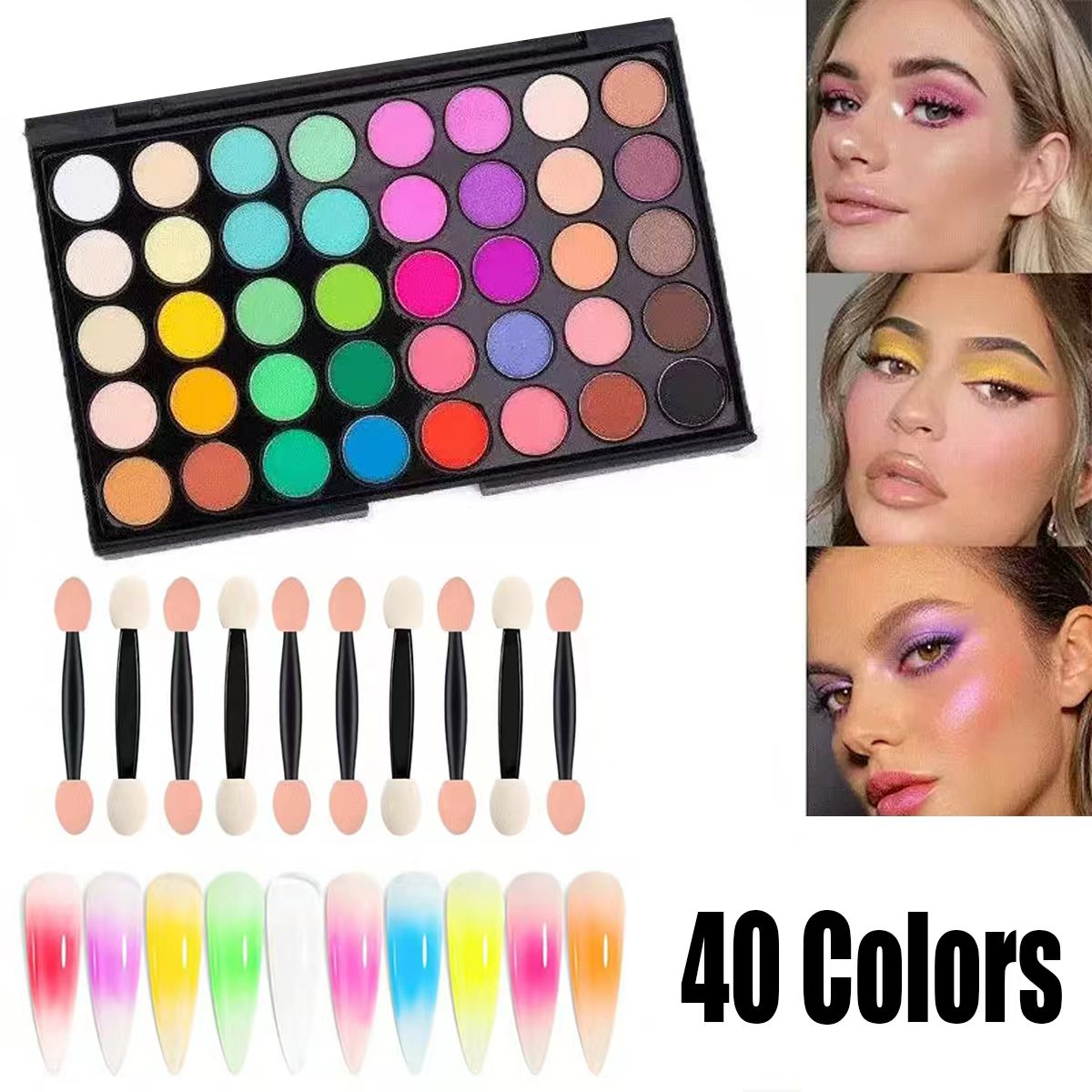 Nova Paleta Universal de Maqui - Eyeshadow Glitter Pigment avaliação e preço