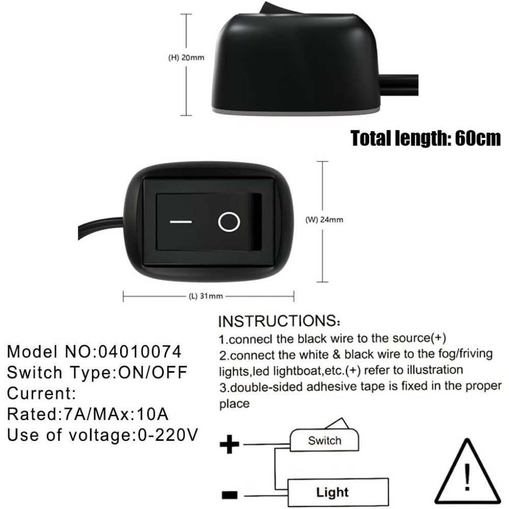 Interruptor de Alavanca Tipo A - Led Ring Light avaliação e preço