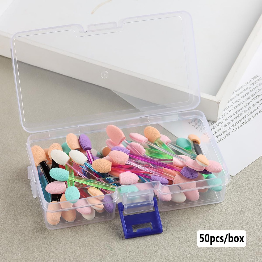Fcozpjk 50PCS Pincéis Aplicado - Eyeshadow Glitter Pigment avaliação e preço