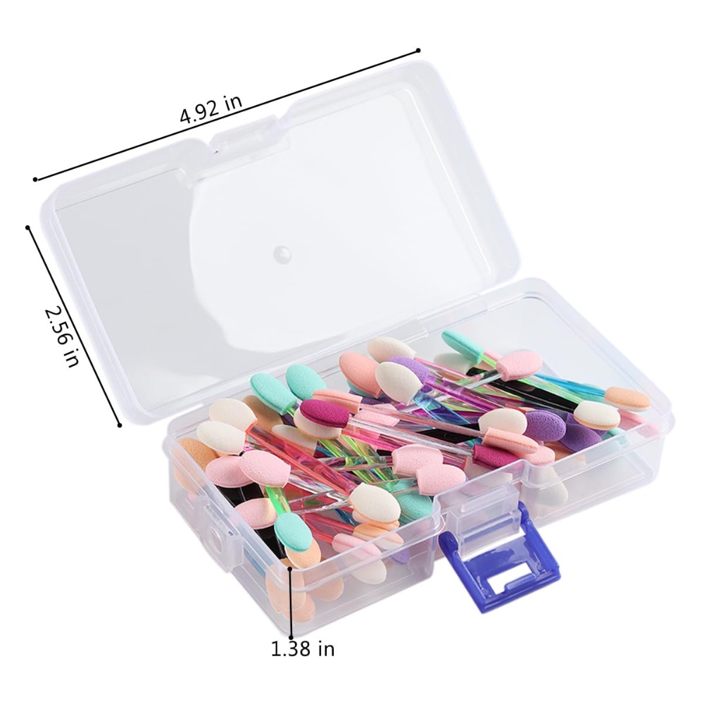 Fcozpjk 50PCS Pincéis Aplicado - Eyeshadow Glitter Pigment avaliação e preço