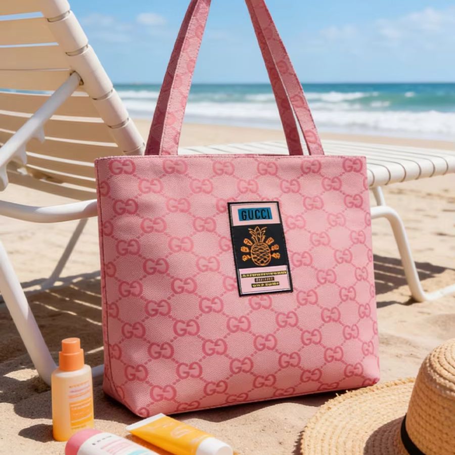 Bolsa Gucci Estilo Y2K em Lona - Ysl Beauty Makeup avaliação e preço