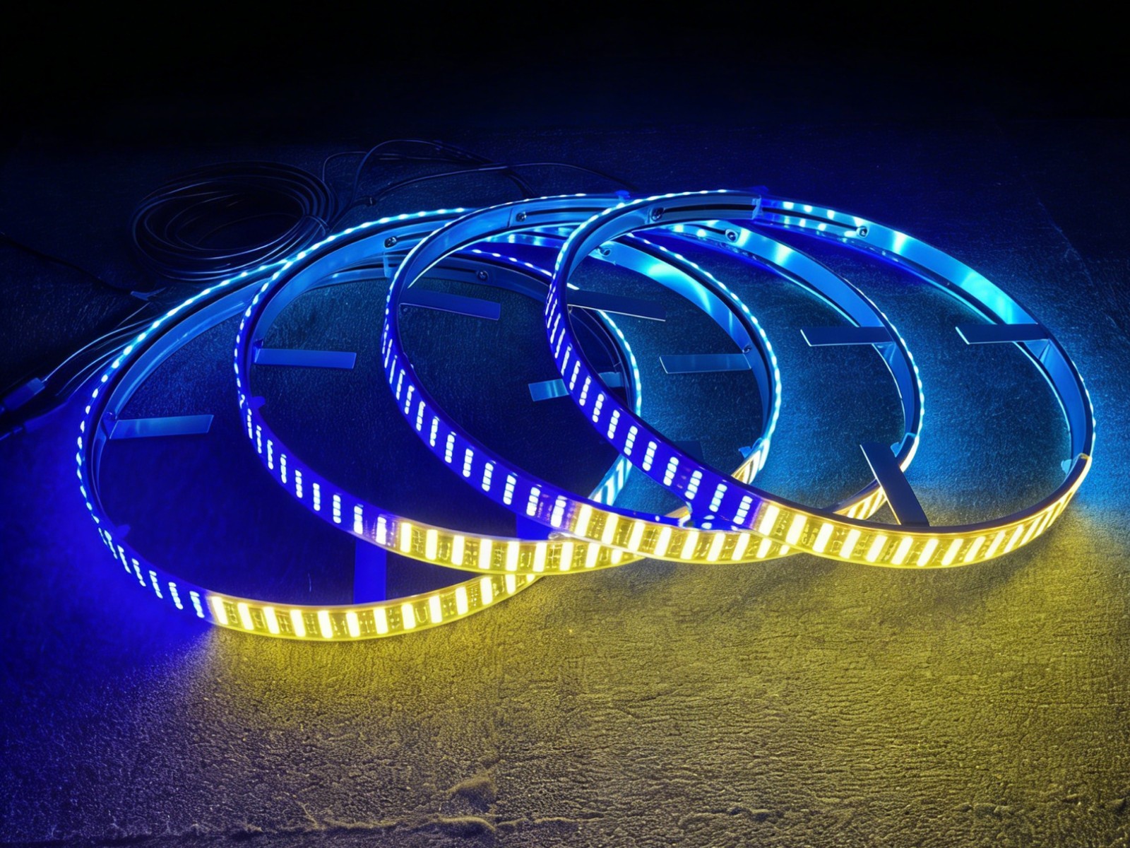 Kit de Iluminação LED RGB de 1 - Led Ring Light avaliação e preço