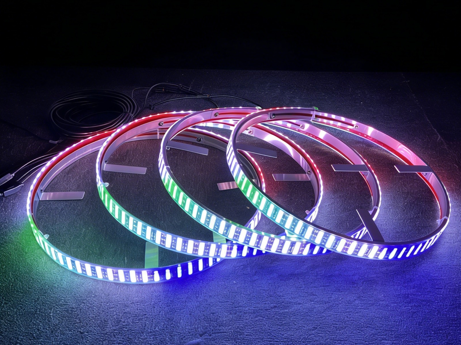 Kit de Iluminação LED RGB de 1 - Led Ring Light avaliação e preço
