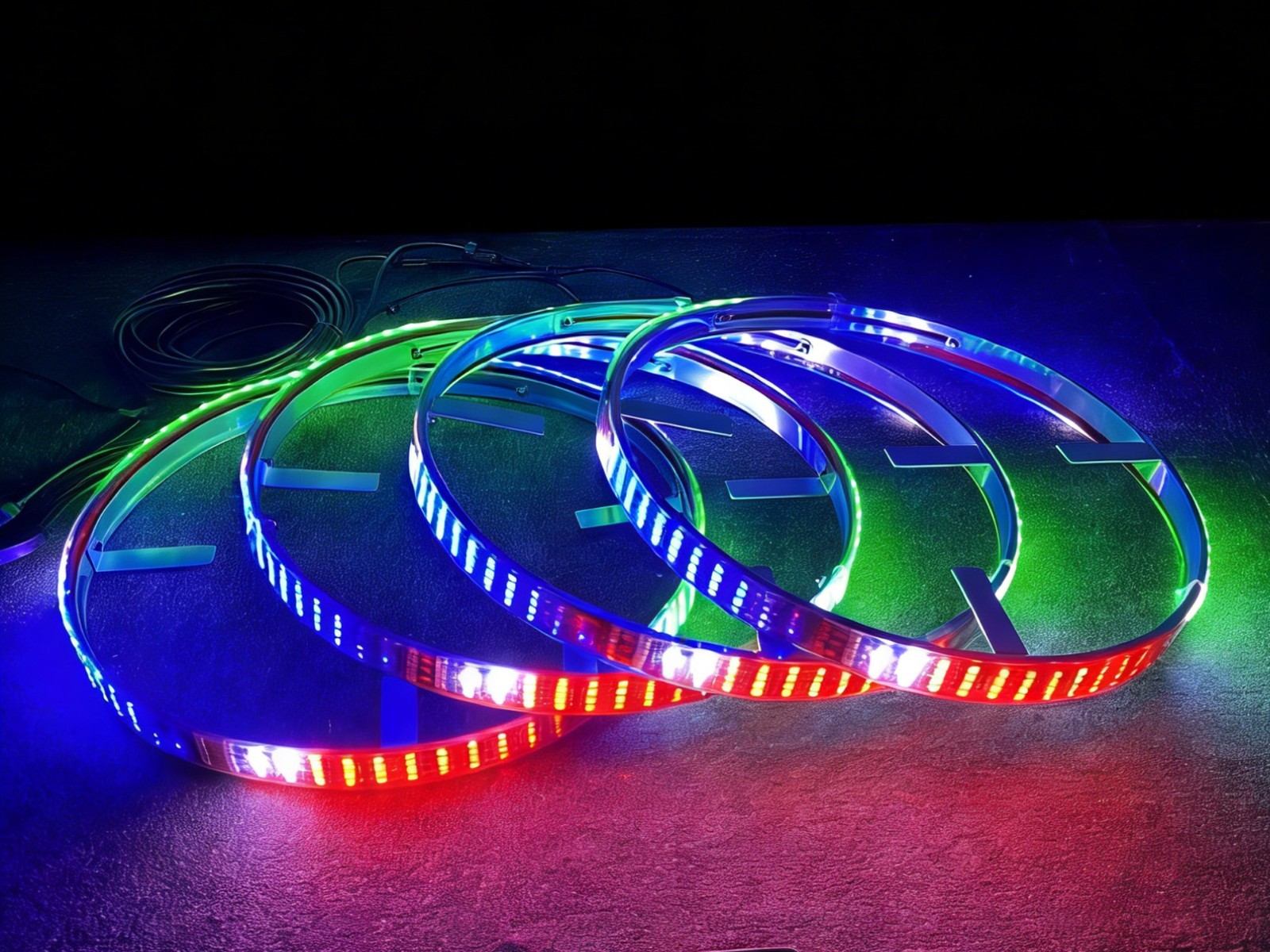 Kit de Iluminação LED RGB de 1 - Led Ring Light avaliação e preço